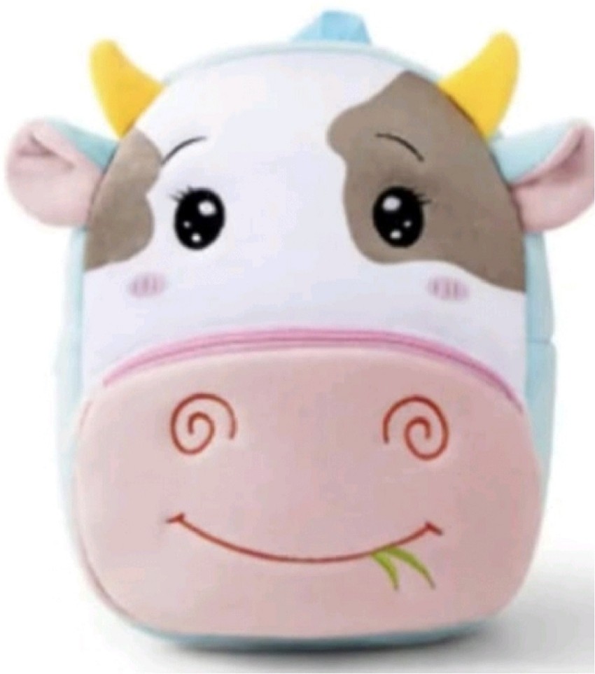 Plush cow outlet backpack