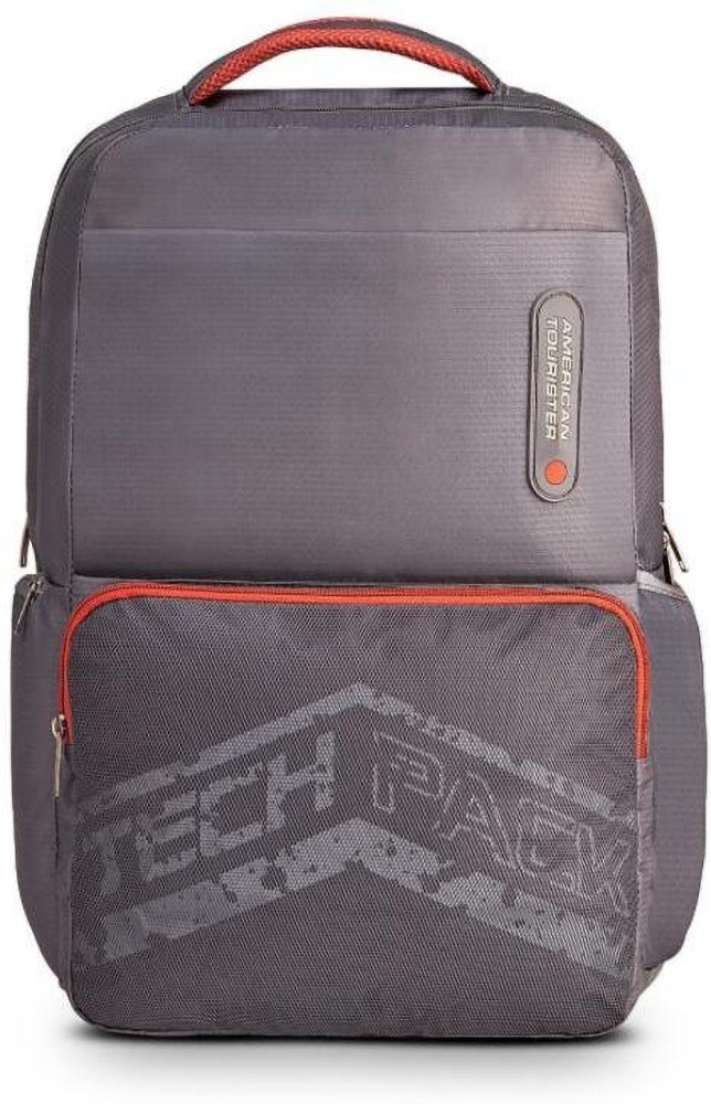 American tourister grey backpack best sale