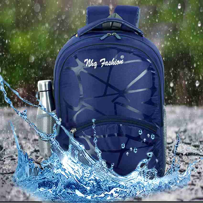 NHQ FASHION unisex bag Office School College 40 L Laptop Backpack Blue Price in India Flipkart