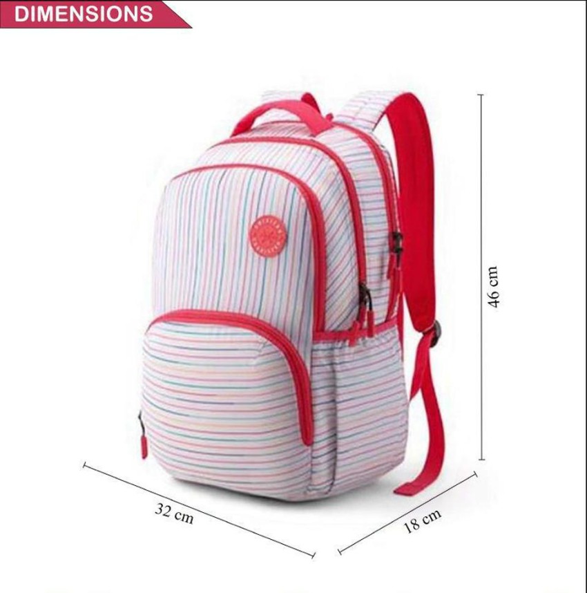 AMERICAN TOURISTER Mia 02 25 L Backpack White Price in India Flipkart