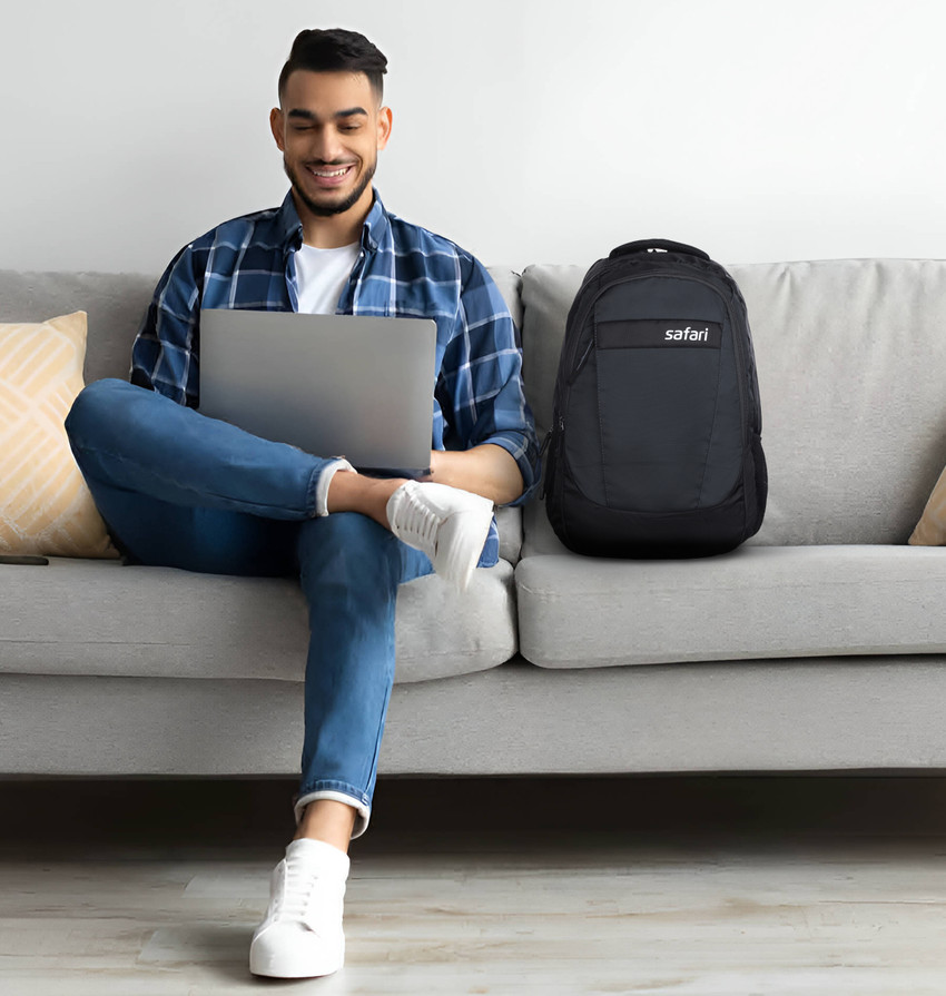 SAFARI deltaplus1 36 L Laptop Backpack grey Price in India