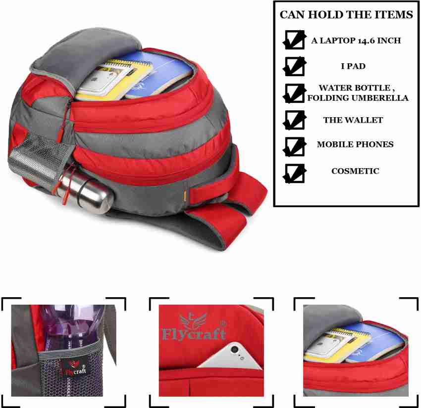 School bag parts outlet names