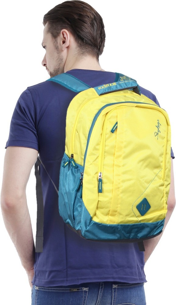 Skybags yellow backpack online