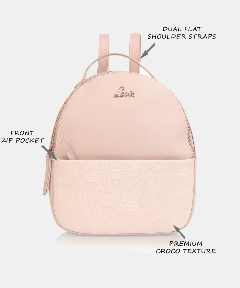 LAVIE BEETLE BACKPACK LADIES HANDBAG 12 L Mini Backpack BEIGE Price in India Flipkart