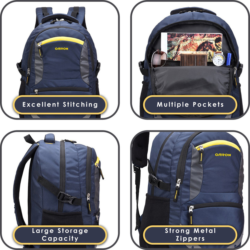 omron bag Ready to Charge Providing Power Bank For Office School College Travel 35 L Laptop Backpack BLACK Price in India Flipkart
