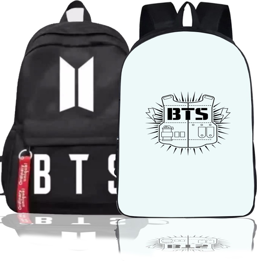 khatushyam collection Stylish BTS Printed On Front  Side, College/School/Tuition Backpack for BTS Lovers 10 L Backpack  Multicolor - Price in India