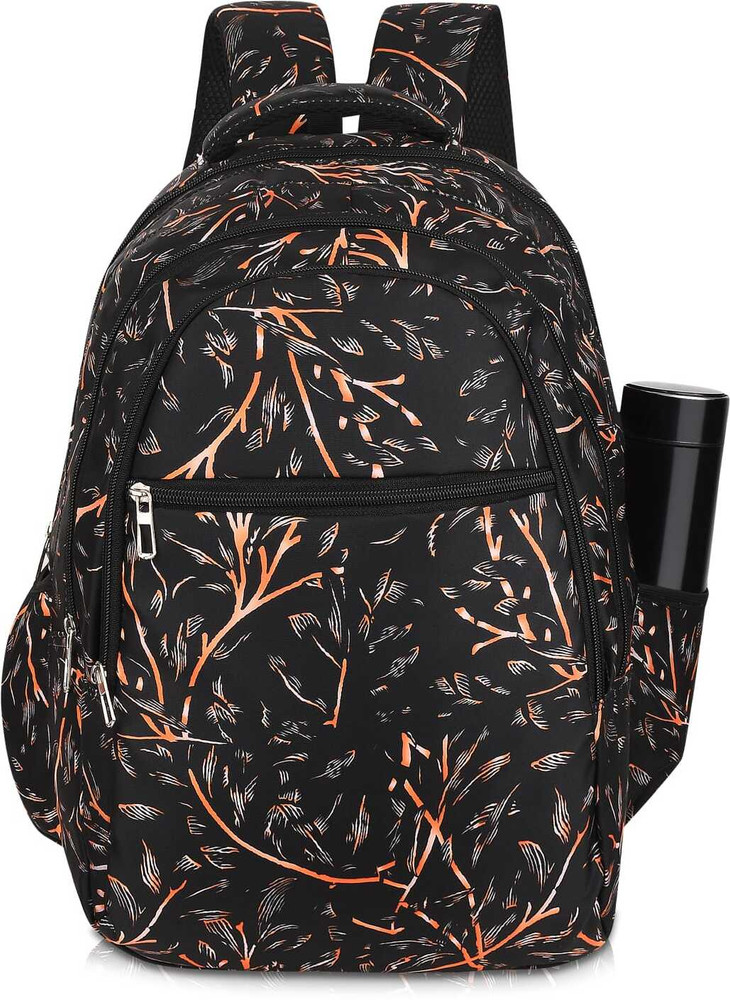 HBC Small 36 L Backpack College bag for girls school bags girls bag Black 36 L Backpack BLACK ORANGE Price in India Flipkart