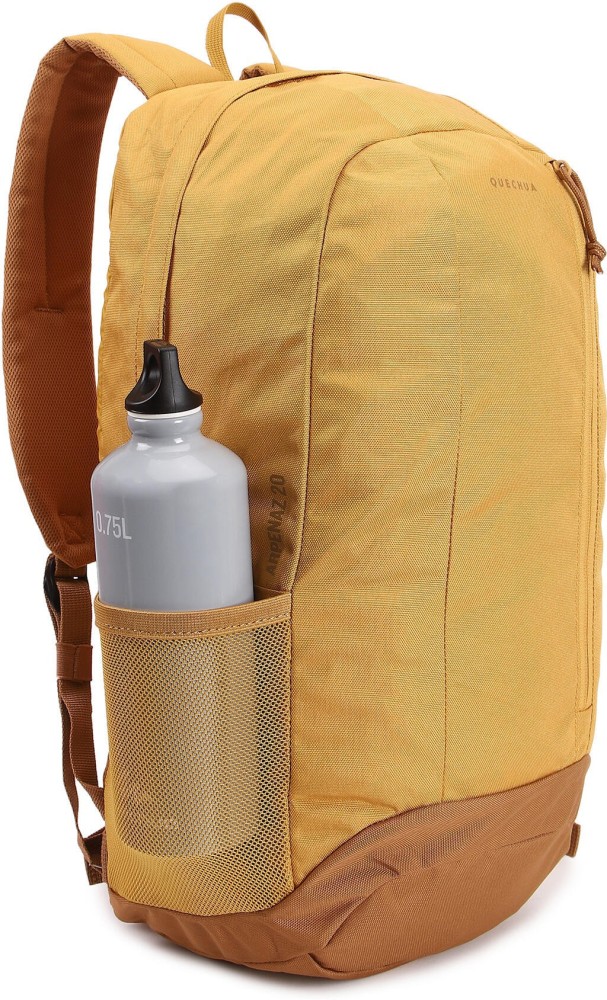 KRISSDIL QUECHUA HIKING BACKPACK 20 L NH ARPENAZ 100 OCHRE BROWNISH YELLOW 20 L Backpack YELLOW Price in India Flipkart