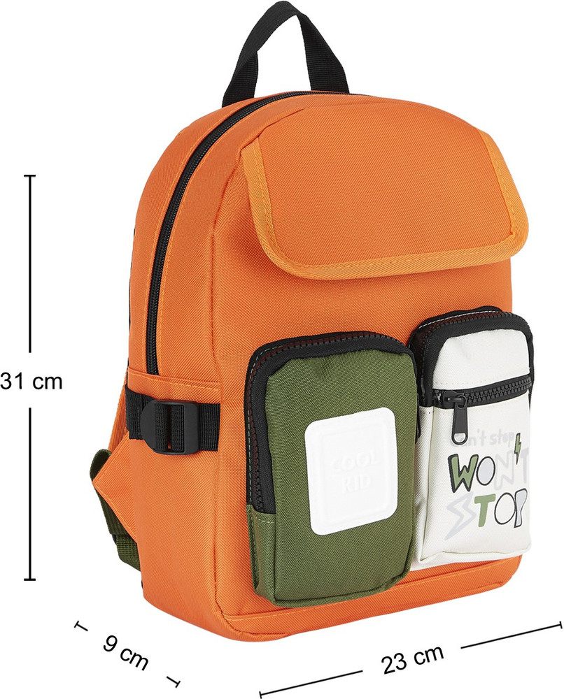 Orange backpack kid new arrivals