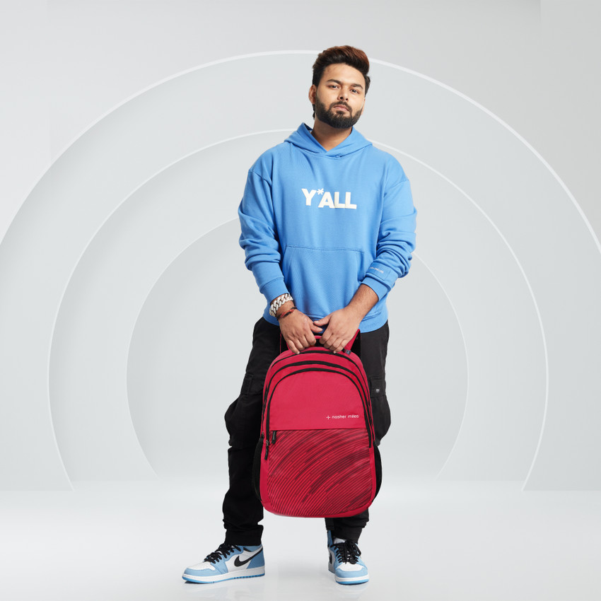 All store red backpack