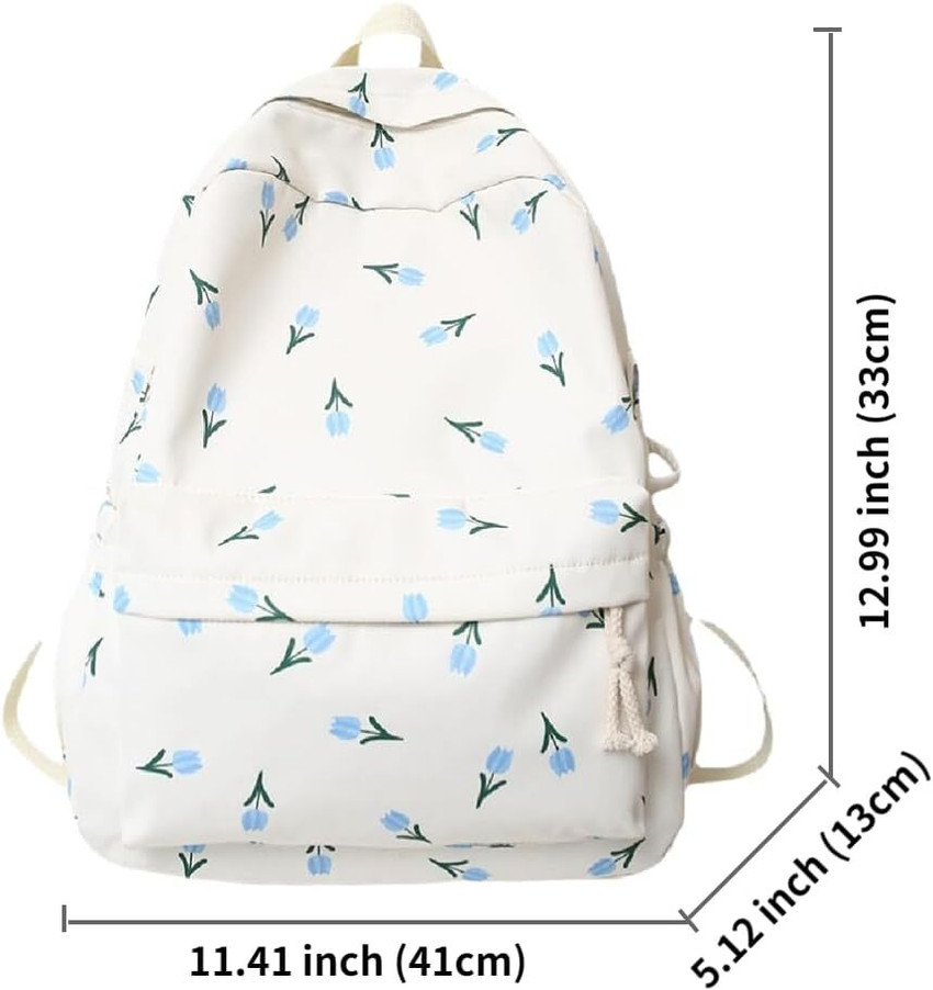 Colorful top flower backpack