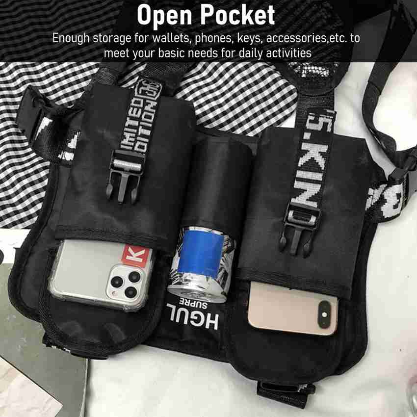 HASTHIP Chest Rig Bag Chest Bag Gender neutral Chest Bag for Men