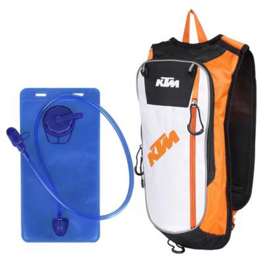 acube mart KTM Hydration Backpack with 2 liters Water bladder capacity for motorcycling 2 L Backpack black Price in India Flipkart