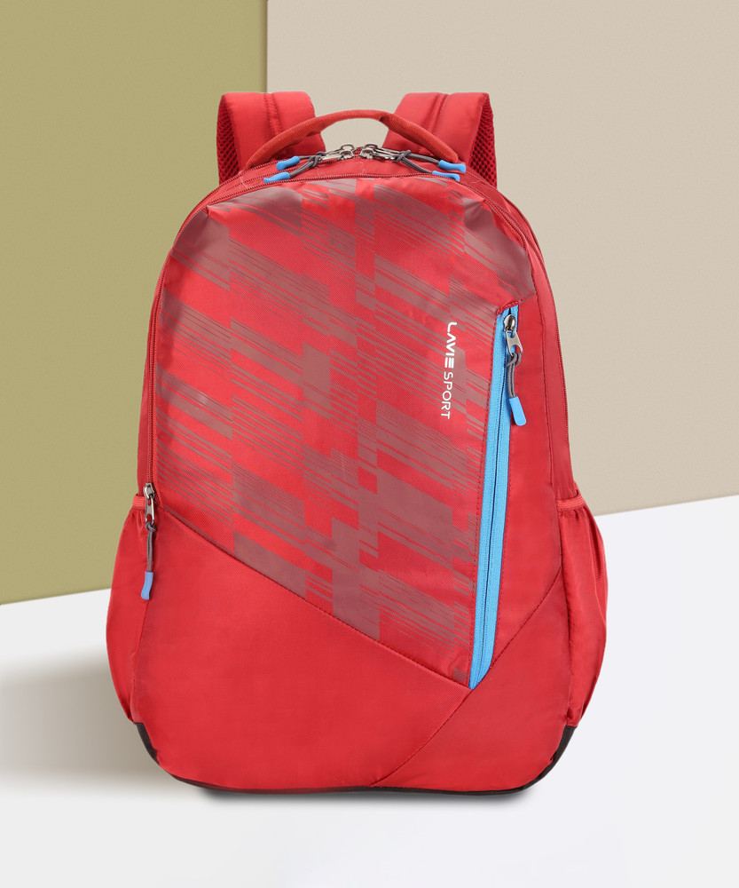 Lavie Sport Jarvis Backpack 28 L Backpack Red Price in India Flipkart