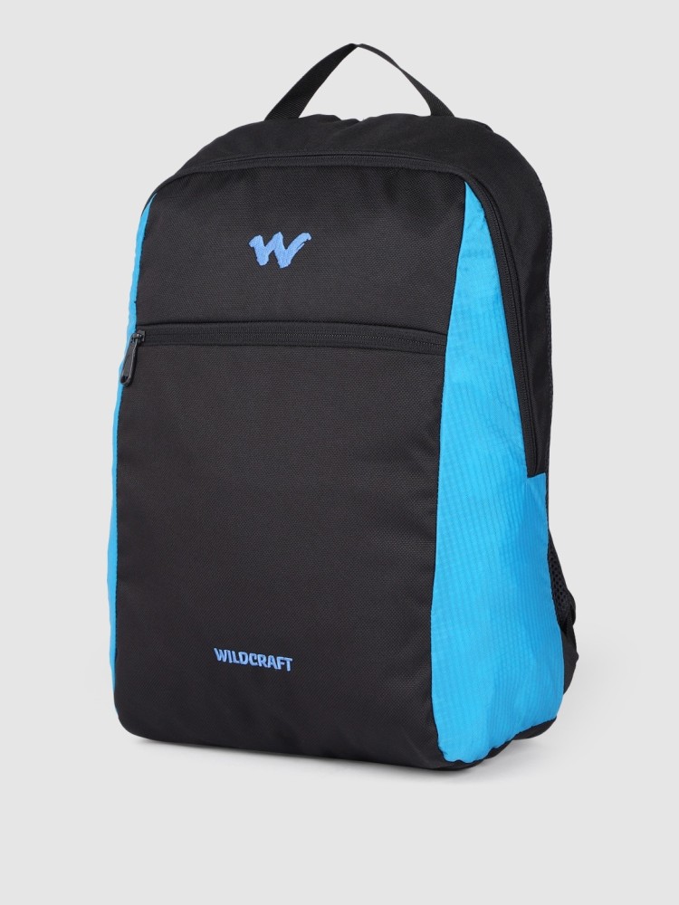 Wildcraft unisex black sales solid backpack