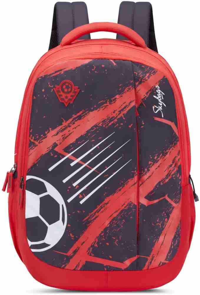 SKYBAGS NEW NEON 23 01 SCHOOL BP H RED 30 L Backpack Red Price in India Flipkart