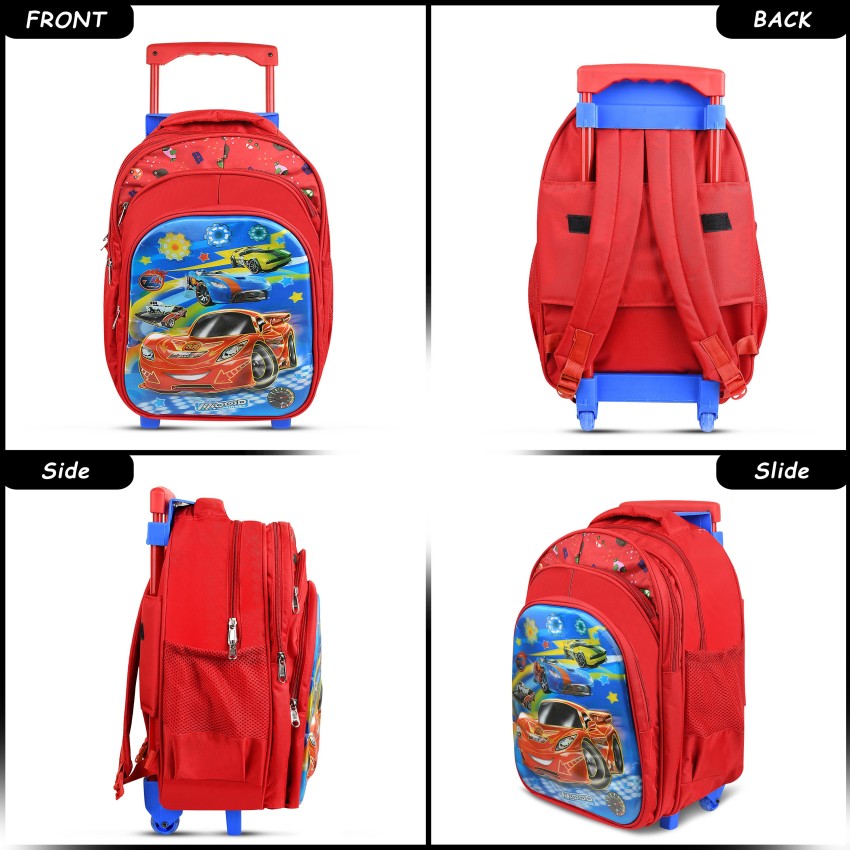 Buy Teens Girls Boys Middle High School Trolley Rolling Backpack Book Bag  Waterproof Wheeled Backpack Carry On Luggage with Six Wheels Online at  desertcartINDIA