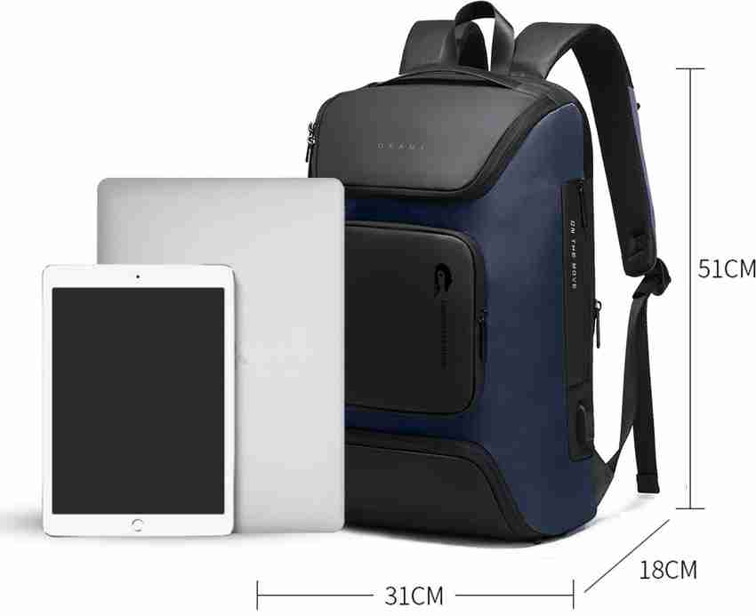 Okami Wolf Nomad Laptop Backpack Osaka Blue 25 L Laptop Backpack 25 L Laptop Backpack Osaka Blue Price in India Flipkart