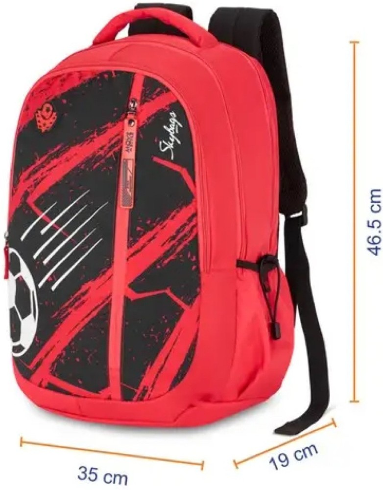 Skybags red online backpack