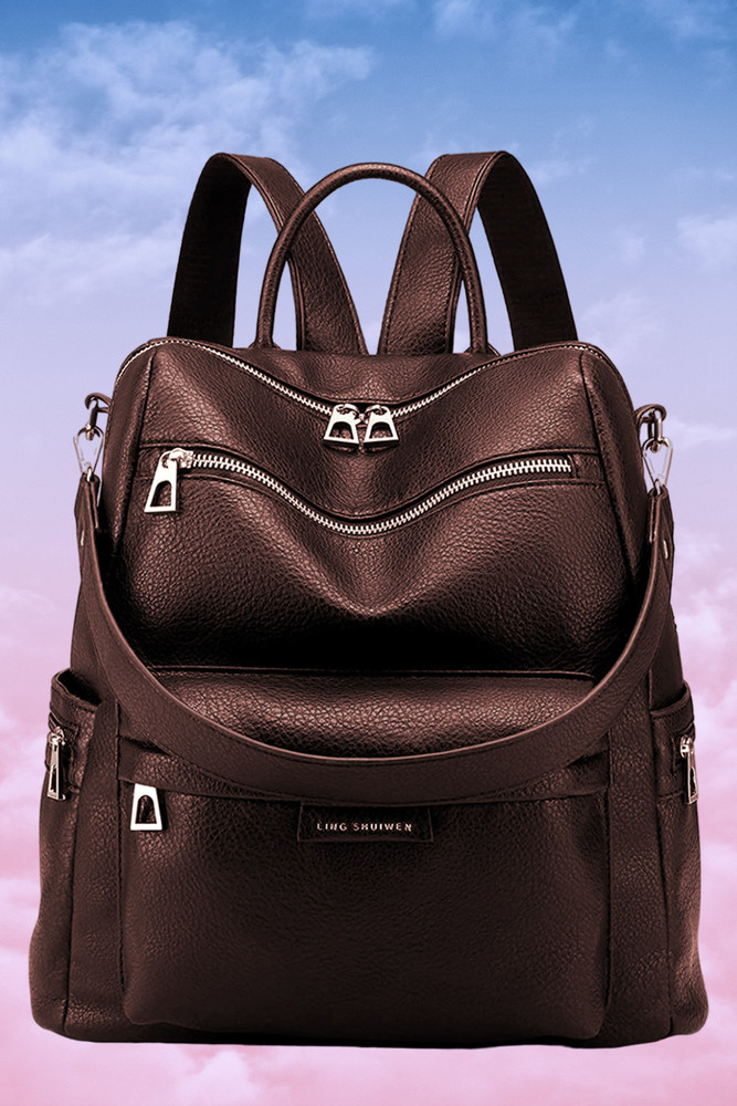 Elegant backpack purse best sale