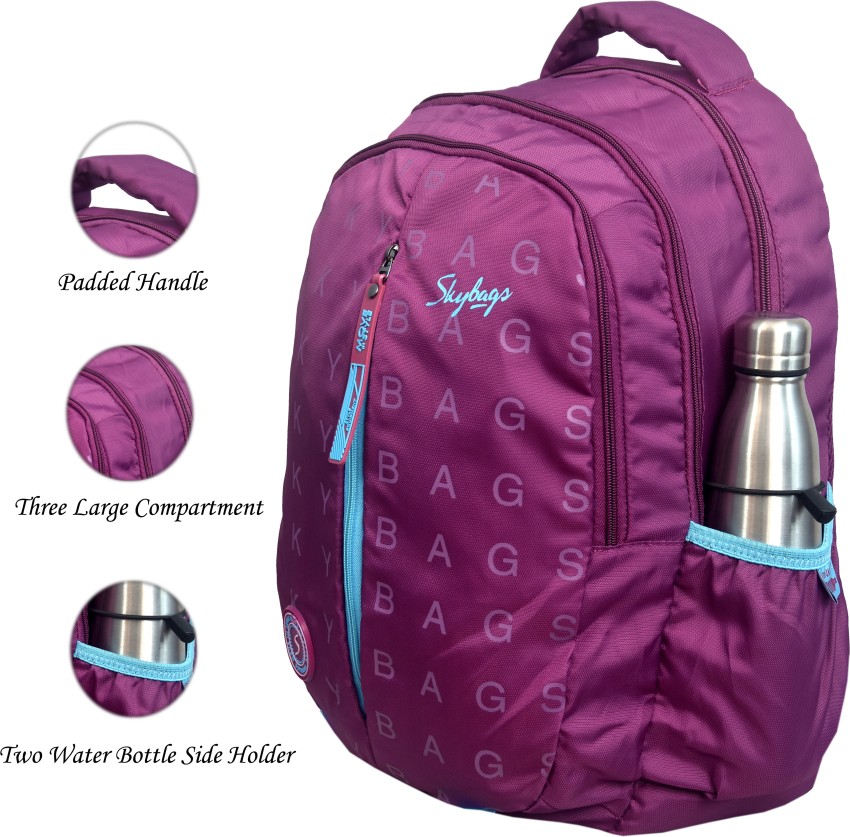 SKYBAGS DRIP PLUS 07 PINK 36 L Backpack PINK - Price in India