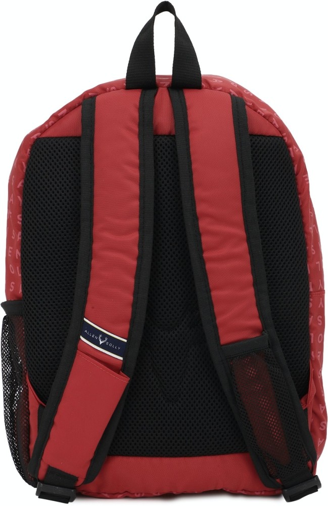 Allen Solly Backpacks 20 L Backpack Red Price in India