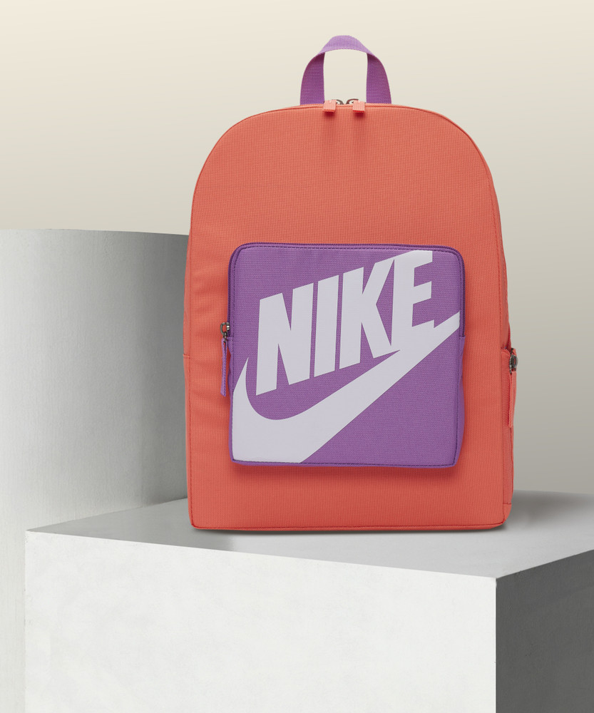 NIKE NK Classic 16 L Laptop Backpack MAGIC EMBER PURPLE NEBULA INFINITE LILAC Price in India Flipkart