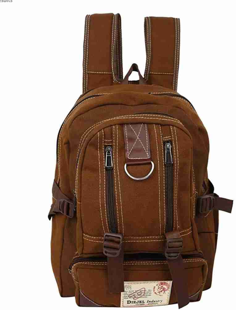 Trendy canvas backpack top