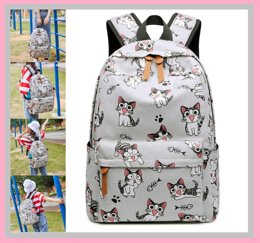 Female Printed Fancy Ladies Backpack