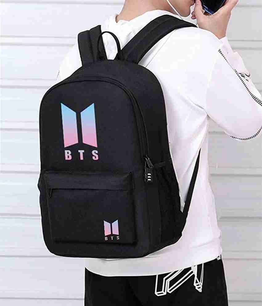 Liftoff Bangtan Boys Bookbag Travel Korean Casual Laptop Bag