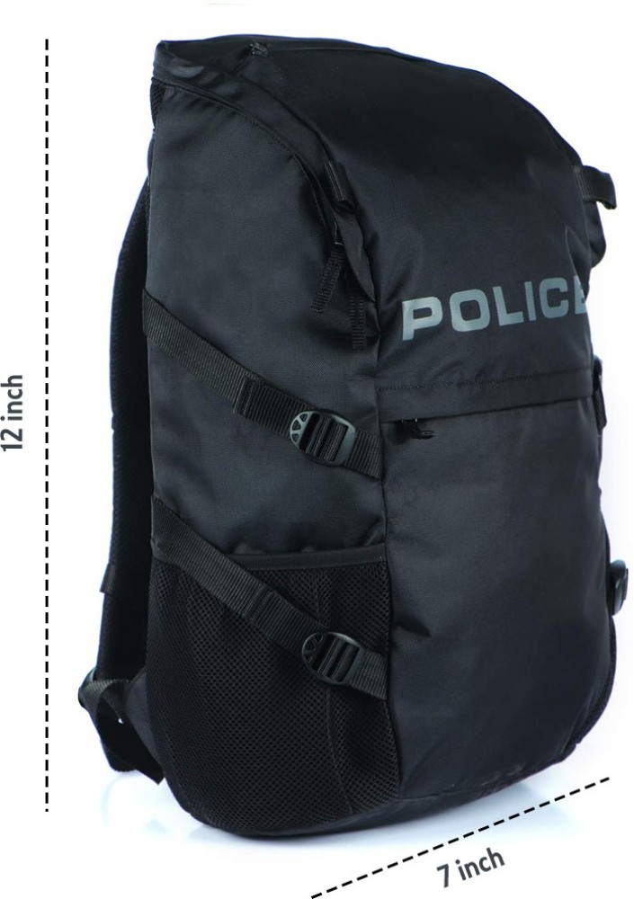 POLICE PTO3902705 5 1 30 L Backpack Black Price in India Flipkart