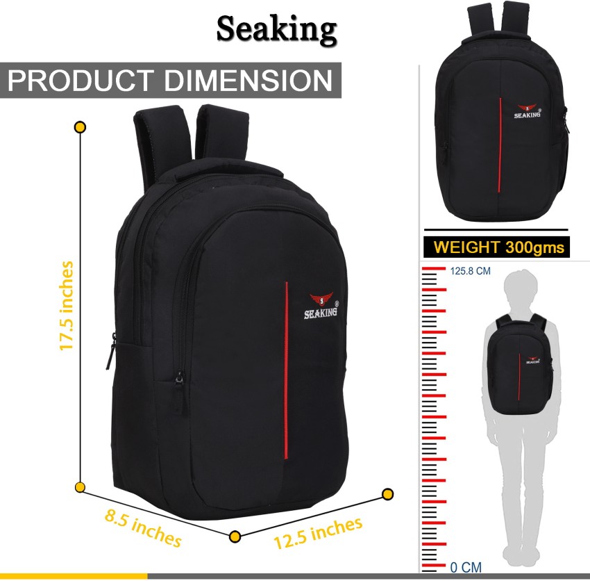 SEAKING Medium 30 L Laptop Backpack Medium Waterproof School Bag