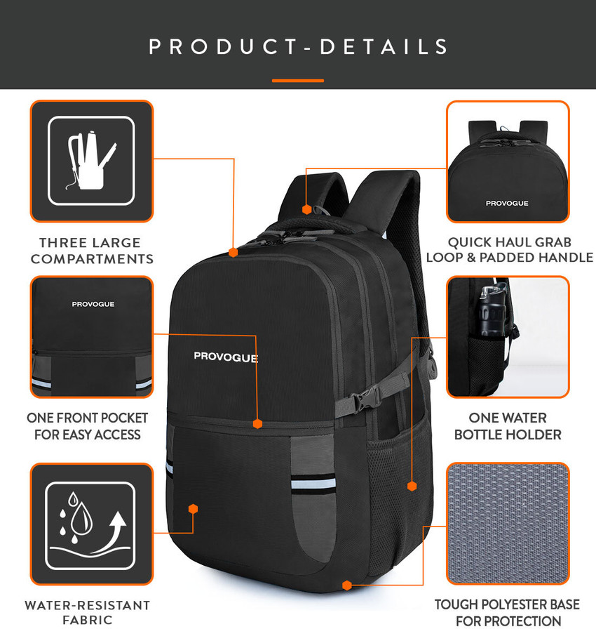Large compartment backpack shop