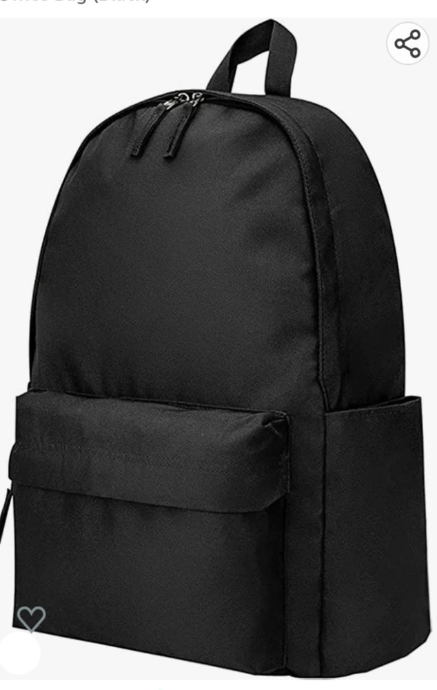 Plain black bag store