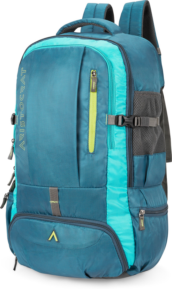 ARISTOCRAT Polyester 45L Peak 02 Rucksack H Teal Blue For Men