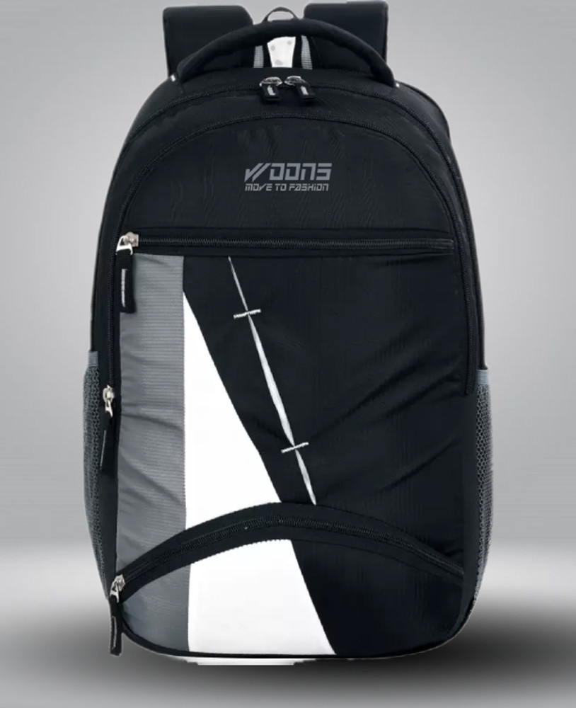 Woons Bag Backpack for School Office Travel College for Men and Women School bag 33 L Laptop Backpack black Price in India Flipkart