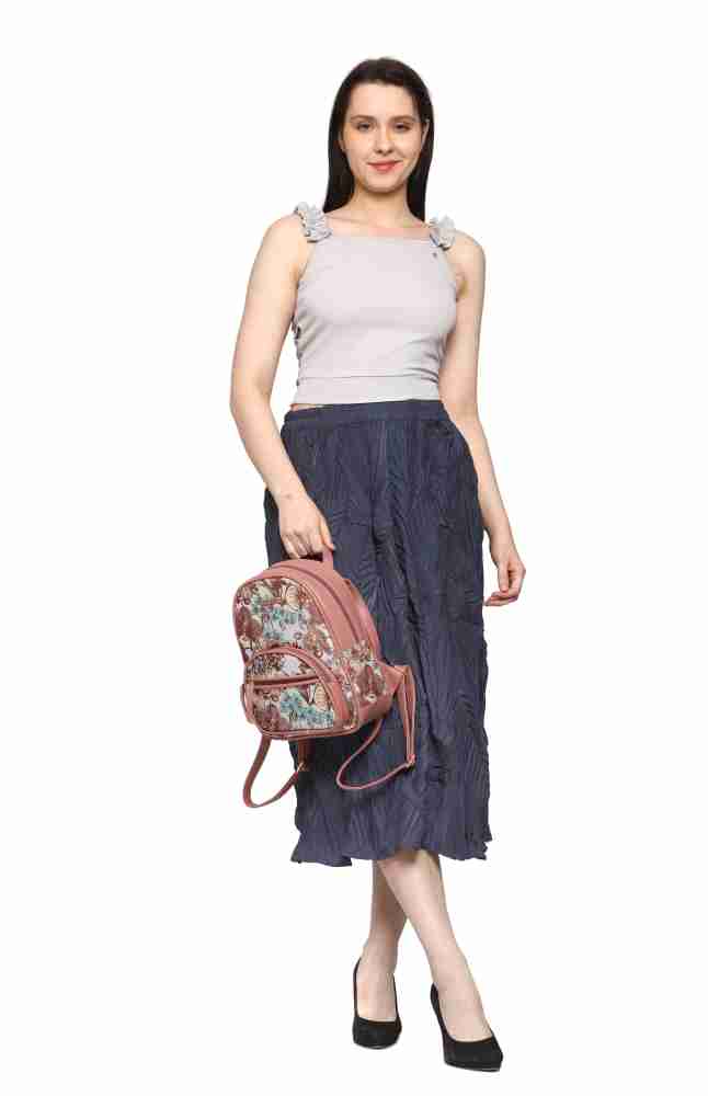 Aeeque Small Fashionable Sling Backpack, Soft Vegan India