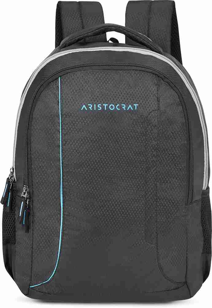ARISTOCRAT Polyester 26L Amp Laptop Backpack H Black For Men Women 26 L Backpack Black Price in India Flipkart