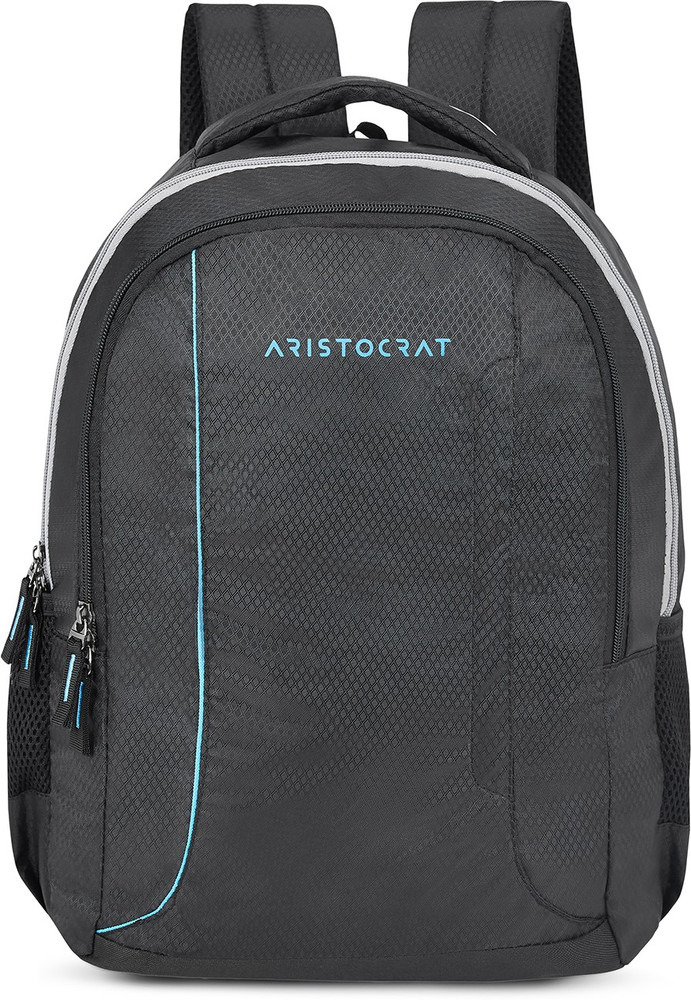 ARISTOCRAT Polyester 26L Amp Laptop Backpack H Black For