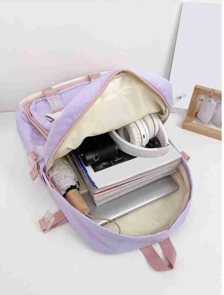 Toingo Women Backpack Schoolbag Cute Nylon Laptop College Bag For