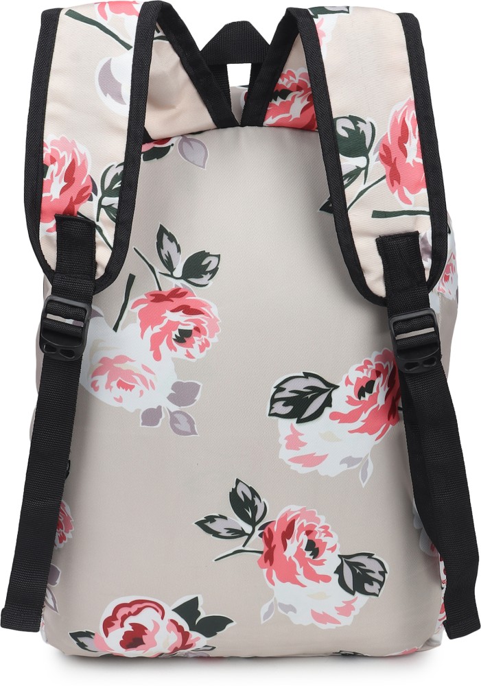 Casual Printed Waterproof Backpack, Large Capacity Shoulder Bag