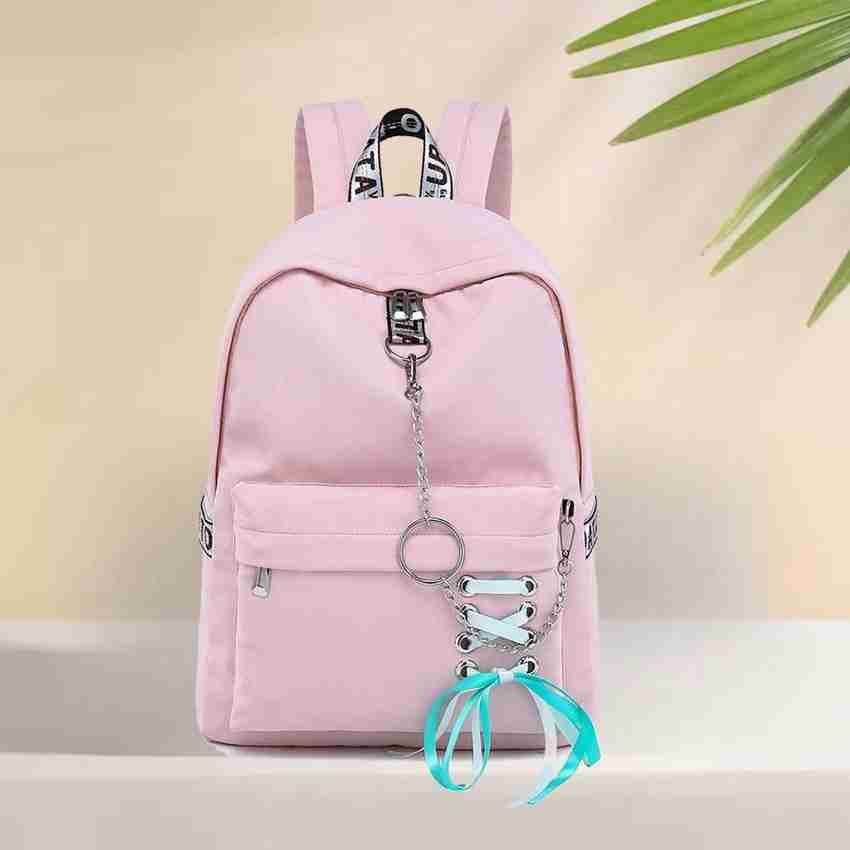 Zaxcer Ravishing Fancy Women Backpacks 25 L Backpack Pink Price in India Flipkart