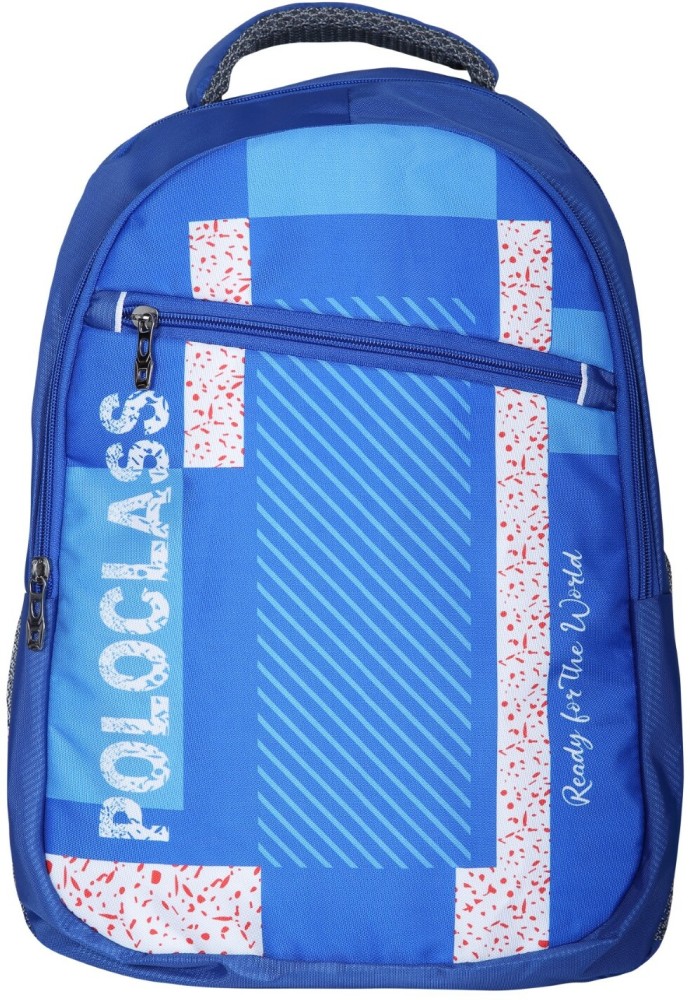 POLO CLASS College BackPack Bag-Blue 24 L Backpack Blue - Price in India