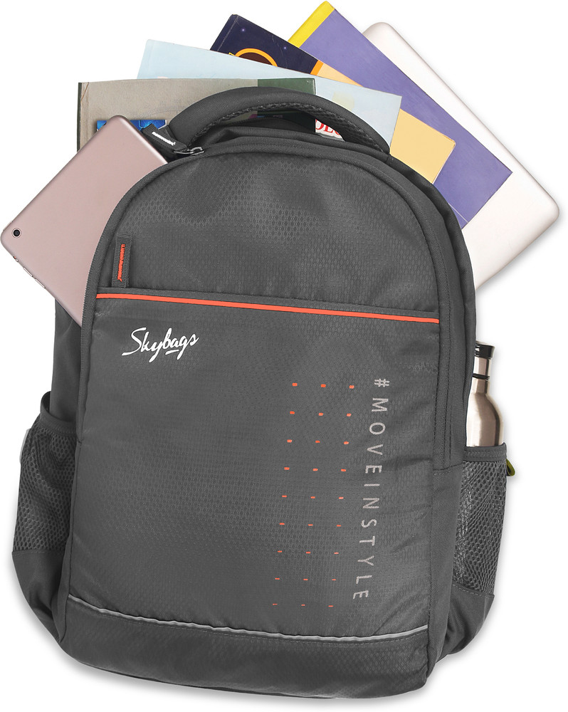 SKYBAGS IKON 02 COLLEGE BACKPACK E GREY 22 L Backpack Grey