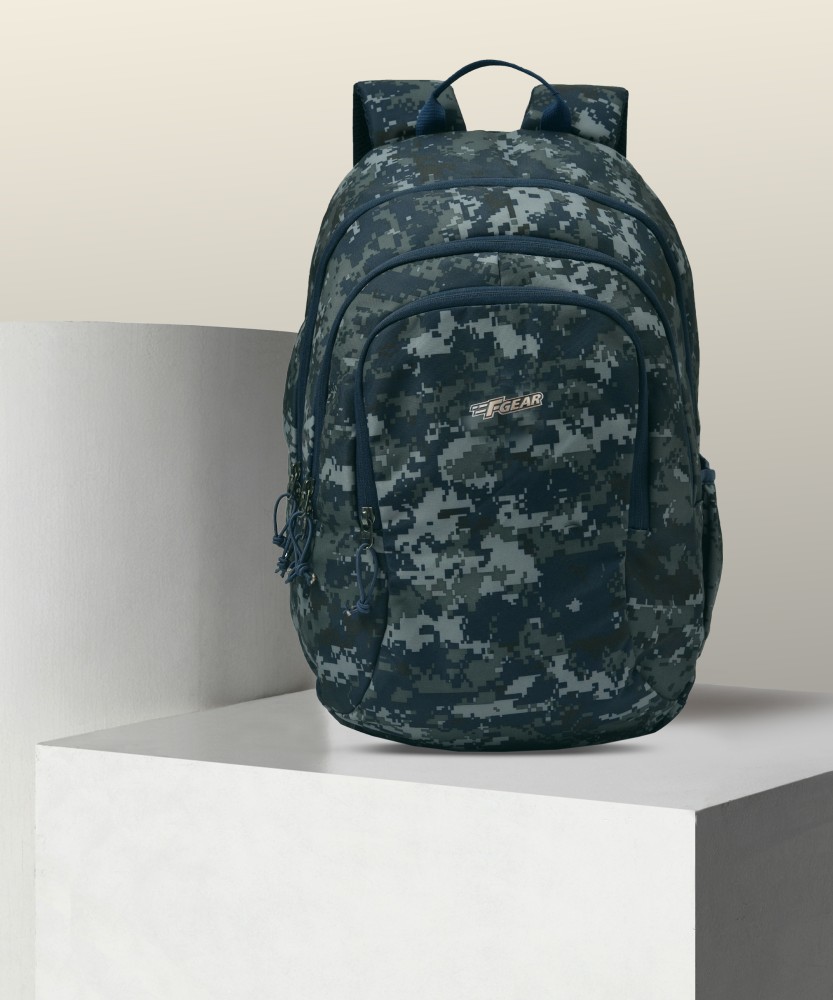 F GEAR Crusader Marpat Navy Digital Camo 30 L Backpack Dark Blue Price in India Flipkart