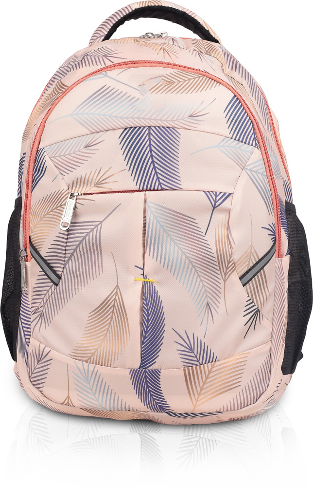 Nice Line 19 Inch School Bag for Girls Water Resistant 3 Compartment College Women 27 L Backpack Beige Price in India Flipkart