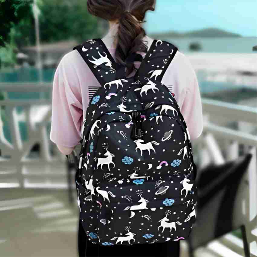 Black unicorn sale bag