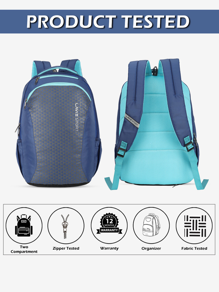 Lavie Sport RAPID LAPTOP BACKPACK SCHOOL BAG 36 L Laptop Backpack Green Price in India Flipkart