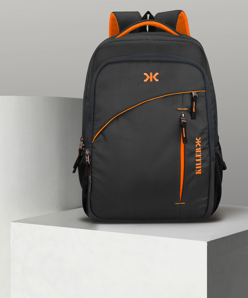 KILLER Louis 38L Large Laptop Backpack Dark Grey 38 L Laptop Backpack