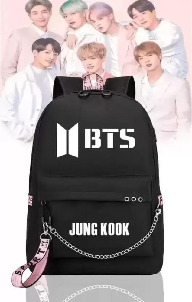 KGN Small 10 L Backpack, JUNG KOOK Printed Bags For Girls